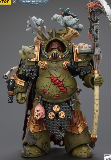 战锤40000 死亡守卫 死亡寿衣终结者1 配备收割者镰刀和瘟疫喷射护手 | Hpoi手办维基