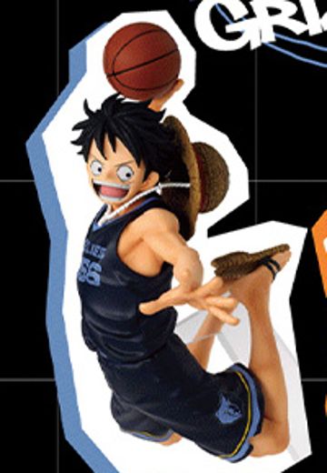 MASTER STARS PIECE 航海王×NBA 蒙奇·D·路飞 孟菲斯灰熊队 | Hpoi手办维基