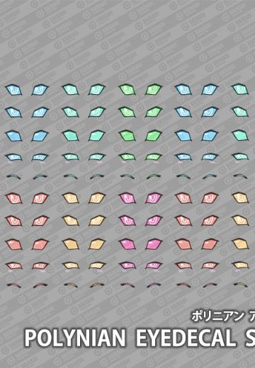 机械新人类 眼睛水贴套装 MOTOROID 04 | Hpoi手办维基