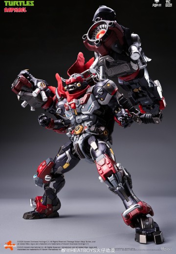MechaHeat系列 合金机甲 忍者龟 拉斐尔 40周年纪念版 赤煞