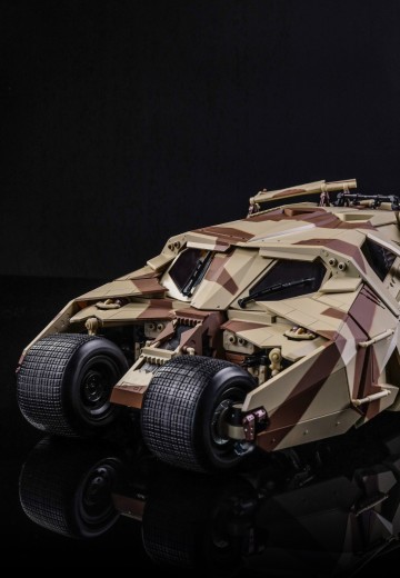 蝙蝠侠：黑暗骑士崛起 黑暗骑士三部曲蝙蝠侠迷彩载具套装 | Hpoi手办维基