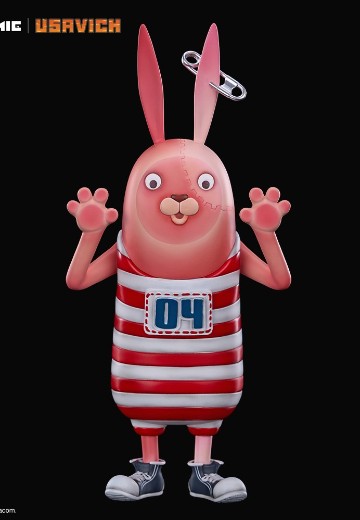 娱乐时间系列 逃亡兔 搪胶摆件 基里连科 | Hpoi手办维基