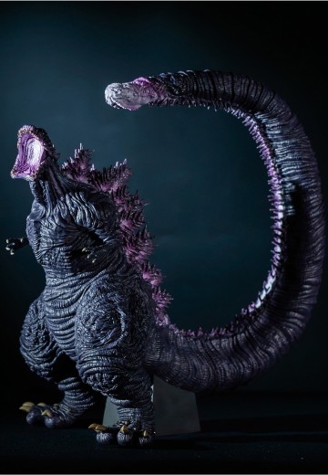 眼镜赏PREMIUM《新·哥斯拉》怪兽咆哮击XL 哥斯拉（2016）第4形态 C赏 哥斯拉（2016）第4形态 觉醒 夜间配色 | Hpoi手办维基