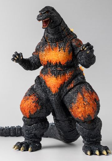 EXQUISITE BASIC系列 哥斯拉vs戴斯特洛伊亚 红莲哥斯拉 可动手办