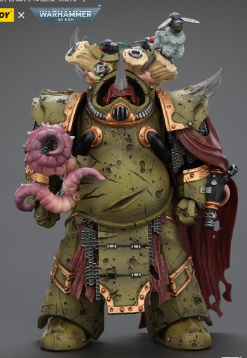 战锤40000 死亡守卫 死亡寿衣终结者2 配备收割者镰刀和瘟疫喷射护手 | Hpoi手办维基