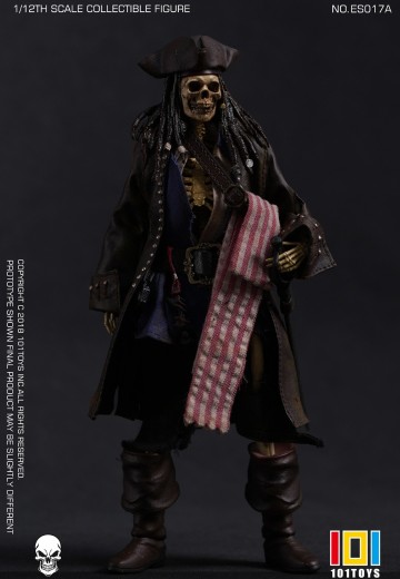 ES017A 掌上精灵系列 骷髅海盗杰克船长(做旧版） | Hpoi手办维基