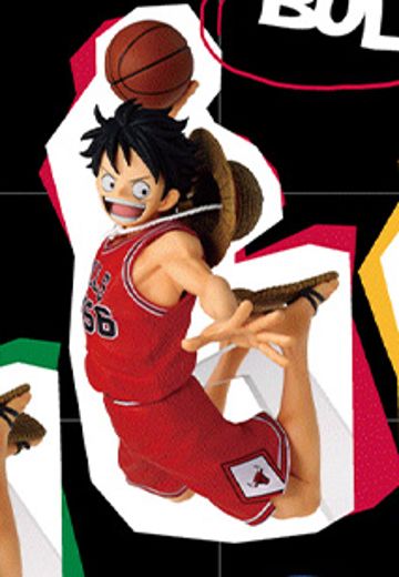 MASTER STARS PIECE 航海王×NBA 蒙奇·D·路飞 芝加哥公牛队 | Hpoi手办维基