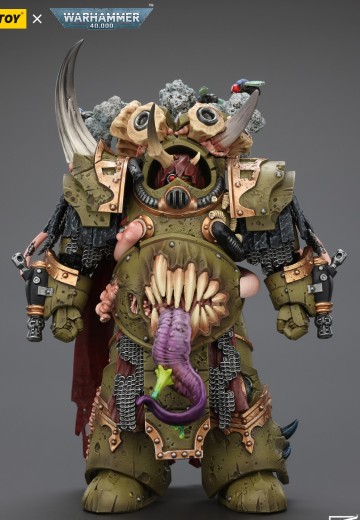 战锤40000 死亡守卫 死亡寿衣终结者勇士 配备收割者镰刀和瘟疫喷射护手 | Hpoi手办维基