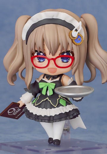 粘土人#2868 9-nine- 支配者的王冠 九条都 女仆装 | Hpoi手办维基