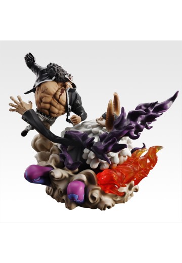 一番赏 航海王 未来岛艾格赫德~能量爆发~ Last赏 巴索罗缪•大熊 VS 杰伊戈路西亚·萨坦圣 追忆往昔 | Hpoi手办维基