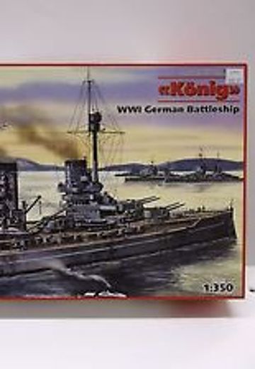 1/350 德国皇帝海军 战列舰 国王