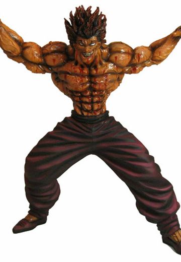 RDF 范马刃牙 地上最强生物 范马勇次郎 怒发天 流血版 | Hpoi手办维基