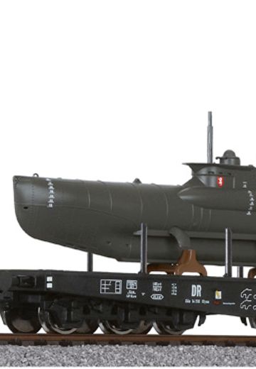 HO比例 L230132 德国 海豹微型潜艇 铁路运输套装 | Hpoi手办维基