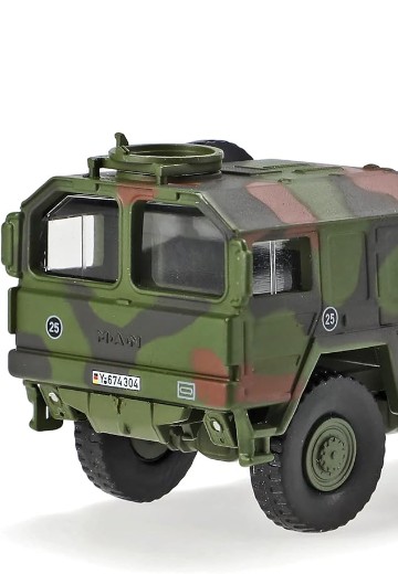 1/87 MAN KATI 10吨全地形8x8卡车+随车起重机；德国联邦国防军 | Hpoi手办维基