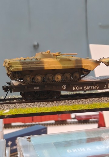 HO比例 NX70铁路集装箱平板车 | Hpoi手办维基