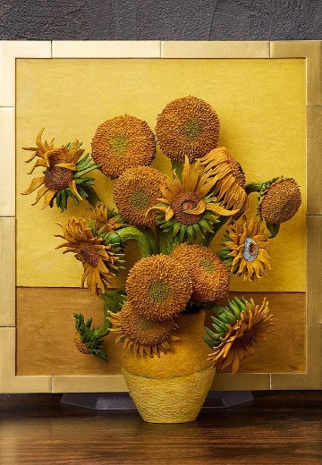 figma#SP-175 桌上美术馆 梵高的向日葵 | Hpoi手办维基