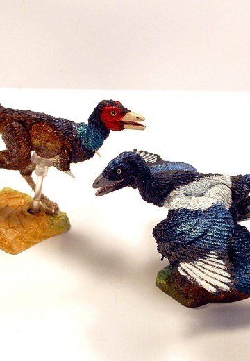 东方2件装- 顾氏小盗龙和鹰嘴单爪龙- 1/6可动玩偶