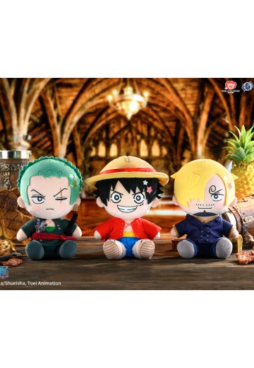 HUGGYDOLL 毛绒玩偶 航海王 路飞款/佐罗款/山智款 | Hpoi手办维基