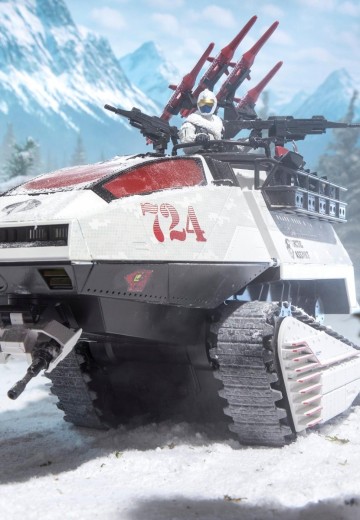 特种部队机密系列#216 极地突击克斯坦克以及驾驶员 | Hpoi手办维基