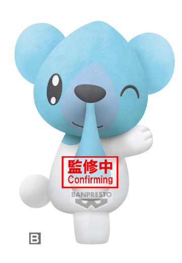 毛茸茸贴贴毛绒玩偶 宝可梦 ～菊草叶・喷嚏熊～（B款：喷嚏熊） | Hpoi手办维基