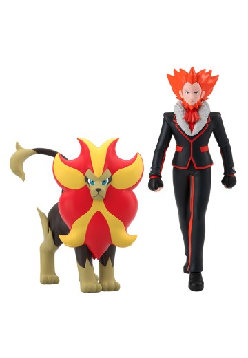 宝可梦比例世界 卡洛斯地区 弗拉达利＆火炎狮 | Hpoi手办维基