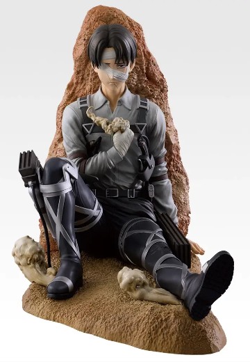 一番赏 进击的巨人 ～各自的决心～ C赏 利威尔 ～献出心脏～ | Hpoi手办维基