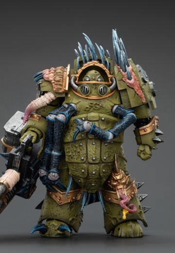 战锤40000 死亡守卫 腐毒领主终结者1 配备死神自动炮和剧毒之刃 | Hpoi手办维基