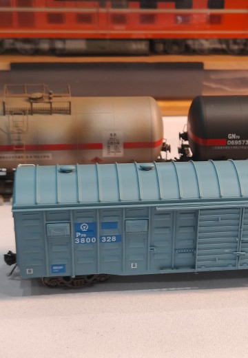 HO比例 P70铁路棚车 4辆套装 | Hpoi手办维基