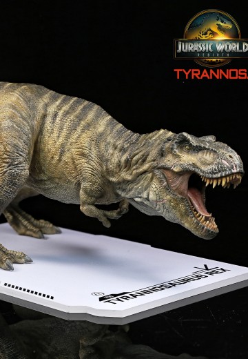 侏罗纪世界4：重生 暴龙 1/30比例 全身雕像