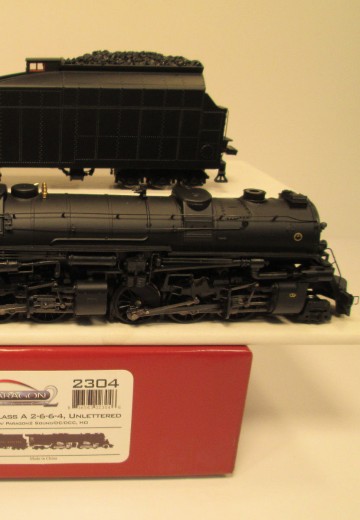 Paragon2 诺福克&西部铁路A型2-6-6-4蒸汽机车火车 | Hpoi手办维基