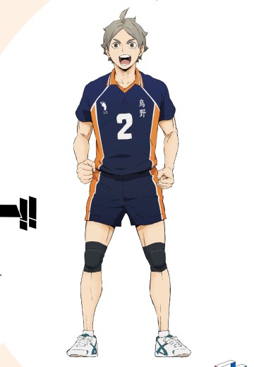 Look up 排球少年!!  菅原孝支 制服 | Hpoi手办维基