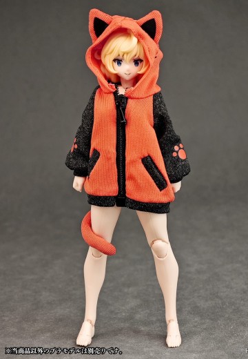 派对动物女孩 家居服 猫咪连帽衫