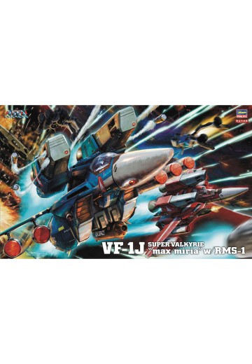 65827 超时空要塞 VF-1J 超级女武神 “麦克斯/米莉亚”  附带反应弹
