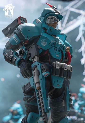 Xpedion 异星战域 - 银色闪电特战部队 战术兵 | Hpoi手办维基