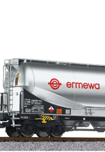 1/87 HO比例 欧洲 铁路粮食运输车 4轴