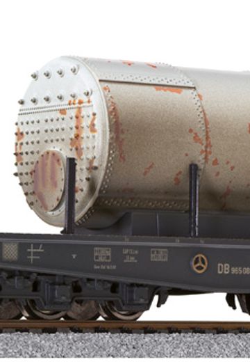 L2212XX 1/87 HO比例 欧洲 铁路 重载运输平板车 6轴 | Hpoi手办维基