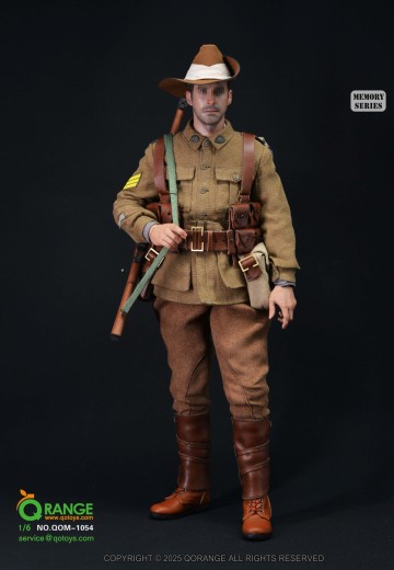 NO.QOM-1054 澳大利亚皇家第一军团第10营于加里波利半岛 1915 配件包 | Hpoi手办维基