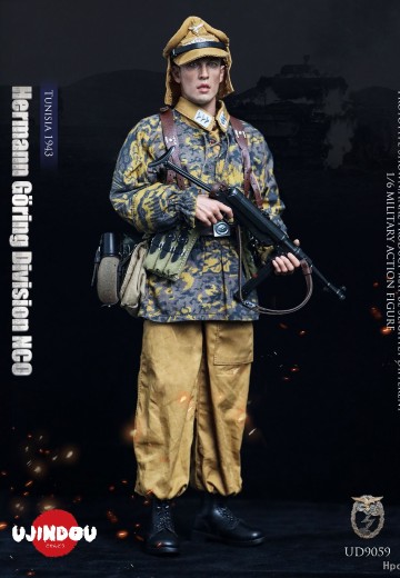 NO.UD9059 二战德军戈林师 突尼斯 1943 | Hpoi手办维基