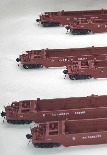 HO比例 X2铁路集装箱运输车 6辆套装 | Hpoi手办维基