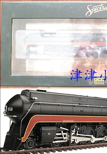 1/87 HO比例 诺福克&西部铁路J型4-8-4蒸汽机车火车