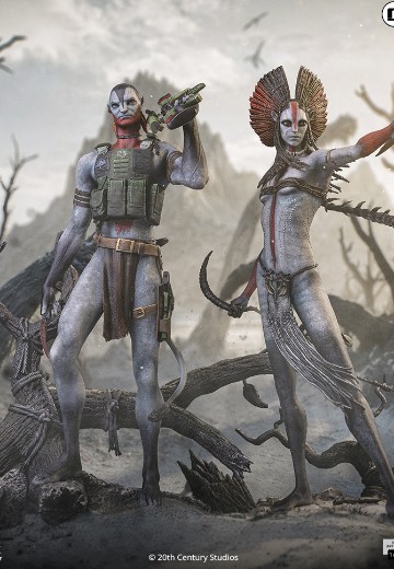 阿凡达3 火与烬 迈尔斯·夸里奇 & 瓦琅 | Hpoi手办维基