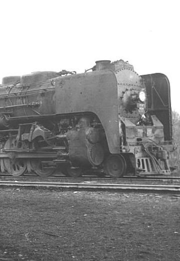 纽约中央铁路L系列“莫霍克”4-8-2蒸汽机车火车