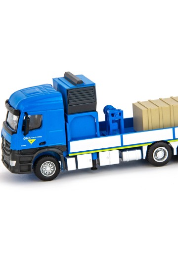 31-0164 梅赛德斯-奔驰Arocs 8x4卡车+随车起重机；gmb