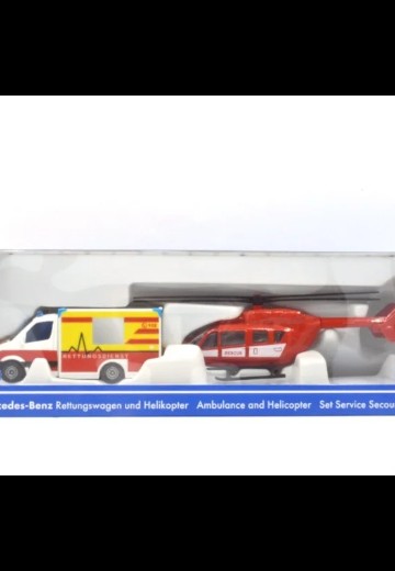 1748 梅赛德斯-奔驰救护车+直升机 | Hpoi手办维基