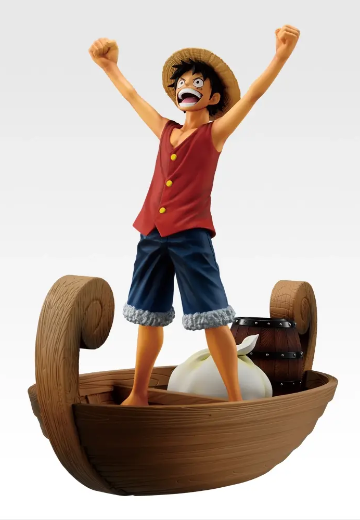 一番赏 航海王 蒙奇·D·路飞 -冒险的记忆和未来的航路- C奖 蒙奇·D·路飞 我要成为海贼王!!!! 追忆往昔 | Hpoi手办维基