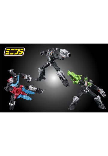 迷你变形 超宇宙刑事卡邦 无限 套装01