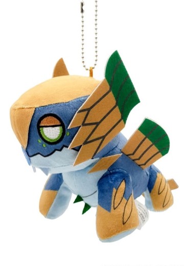 怪物猎人：荒野×大川buku 毛绒挂件 金·达哈德