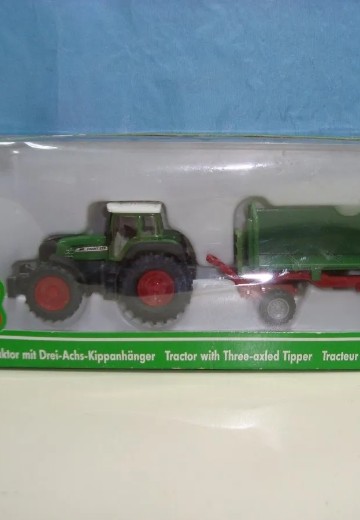 1845 芬特拖拉机+三轴自卸拖车 | Hpoi手办维基