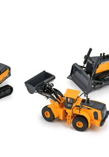 18-1009 现代工程车辆 3辆套装