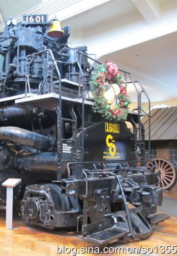 切萨皮克&俄亥俄“阿勒格尼/弗吉尼亚“蓝色山岭”2-6-6-6蒸汽机车火车